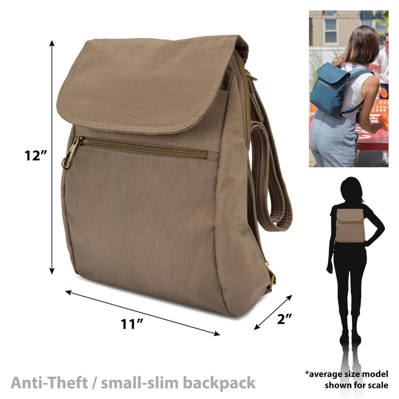 Travelon Anti-Theft Signature Slim Backpack - Image 3